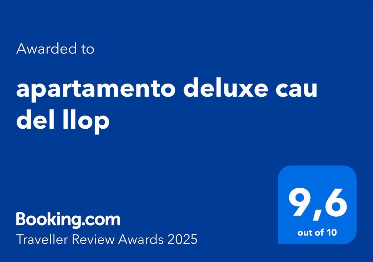 Apartamento Deluxe Cau Del Llop リャンサ エクステリア 写真